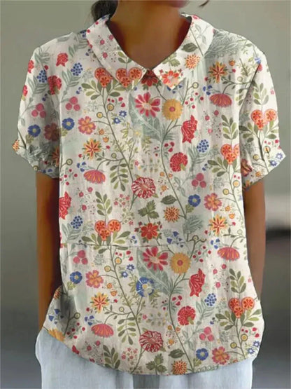 SL | Blouse à imprimé fleuri pour femmes
