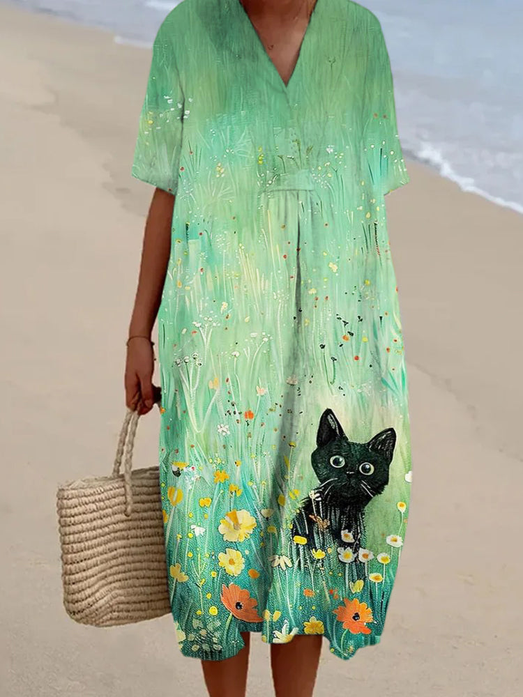 Robe au style vintage intemporel
