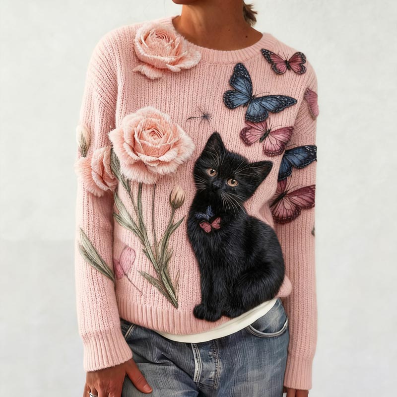 Pull au style vintage intemporel