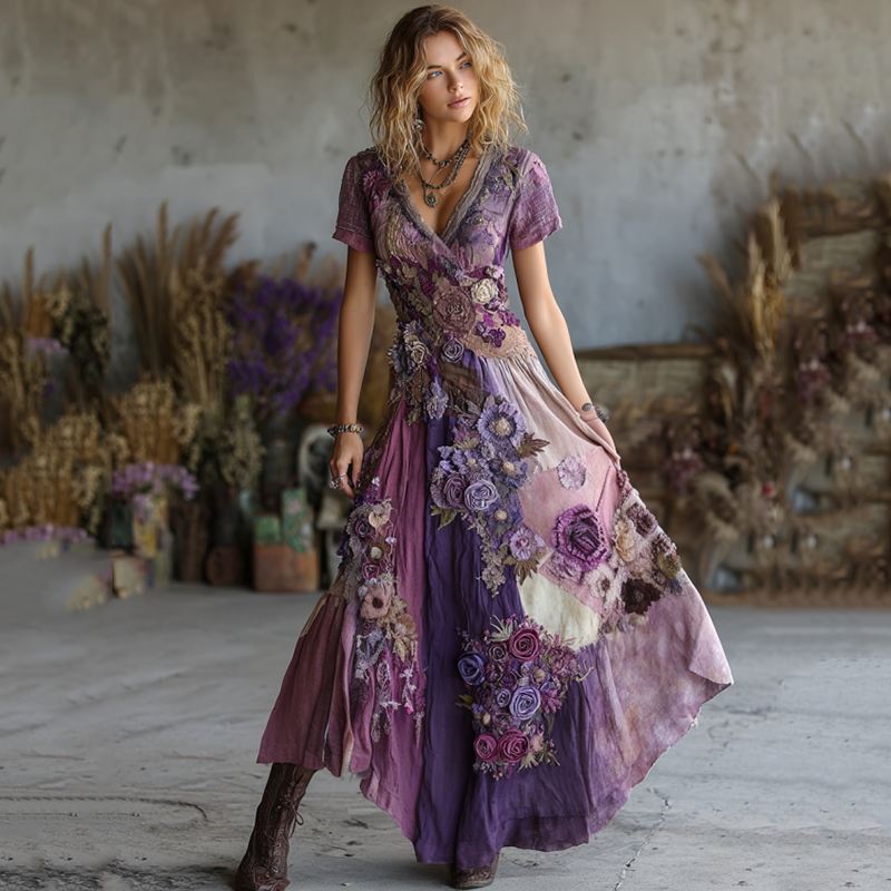 Robe au style vintage intemporel