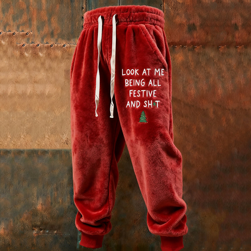 Pantalon au design réfléchi