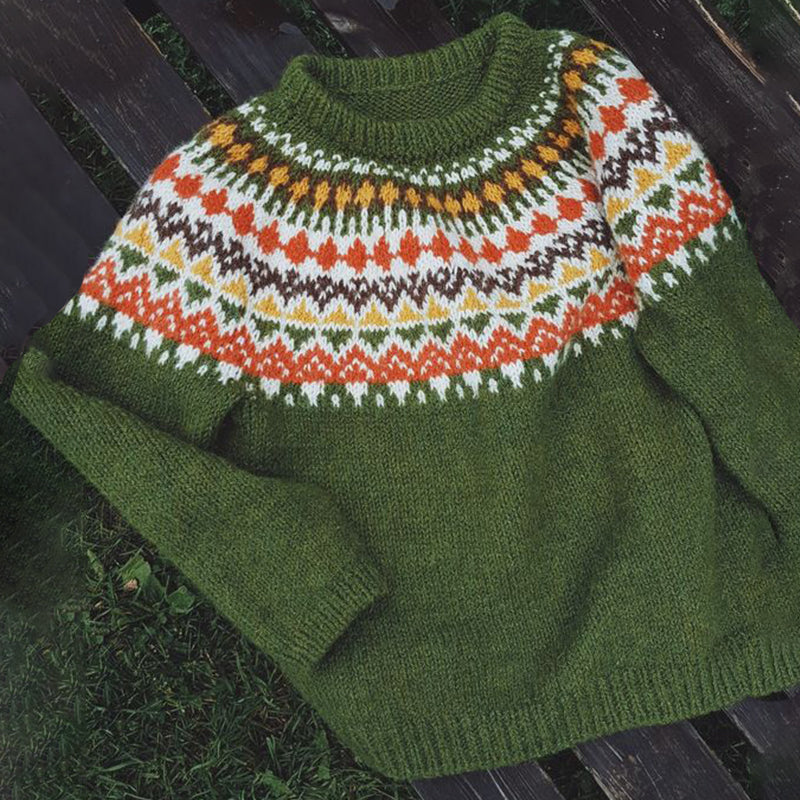 Pull au style vintage intemporel