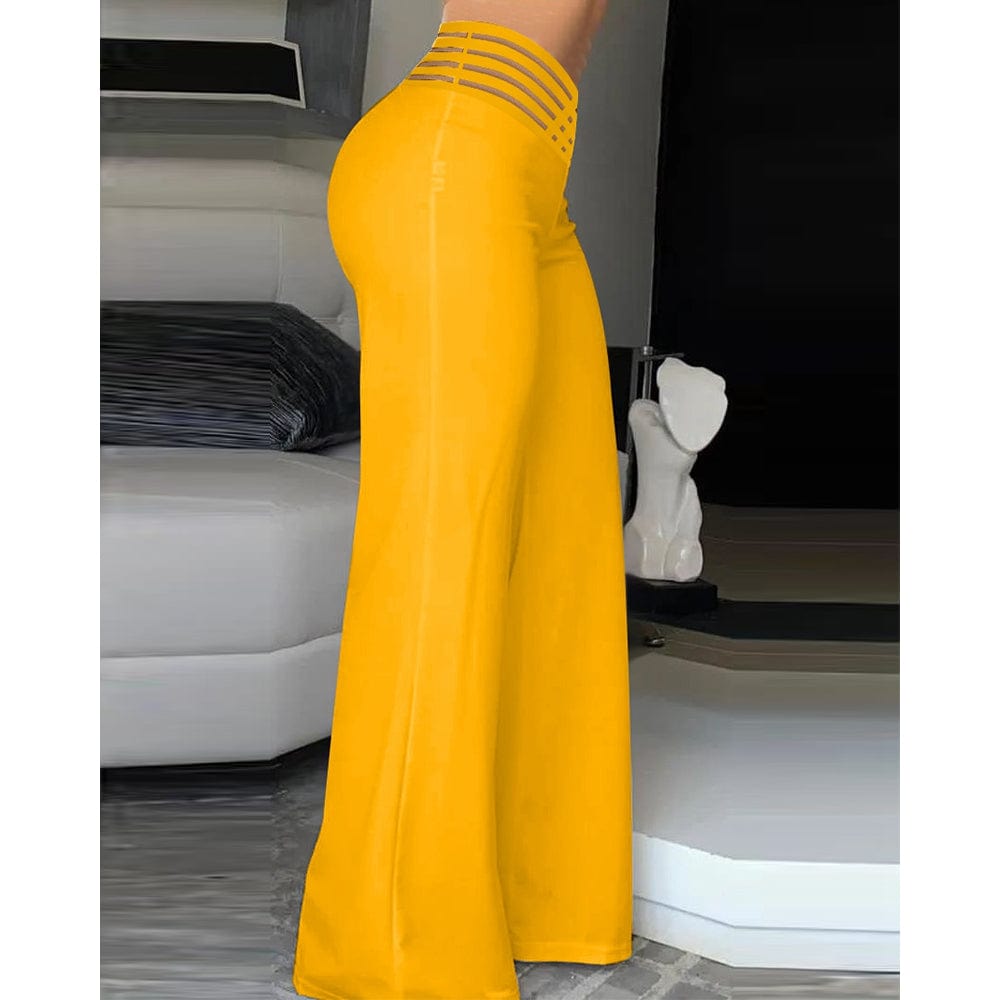 SL | Pantalon de frappe en élasthanne avec ceinture croisée