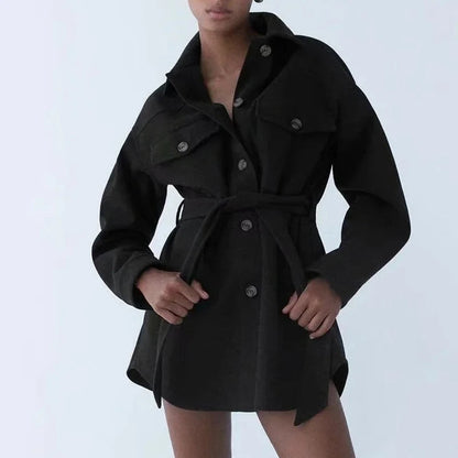 EP | Veste chemise femme avec ceinture