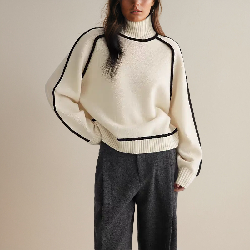 Pull au design classique