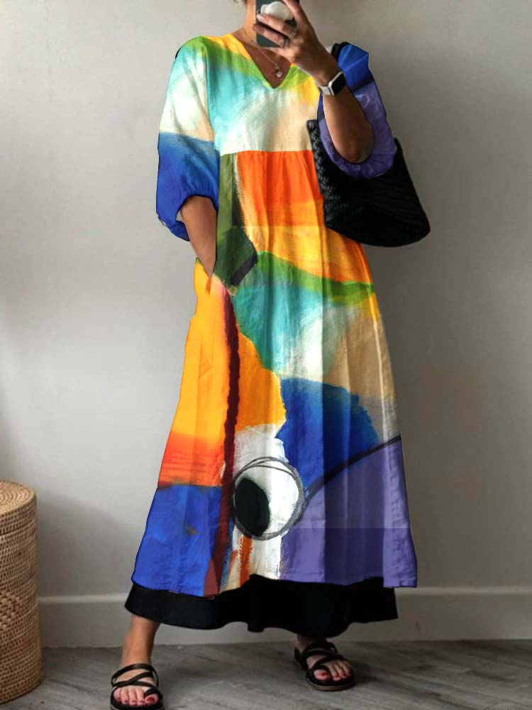 Robe au style vintage intemporel