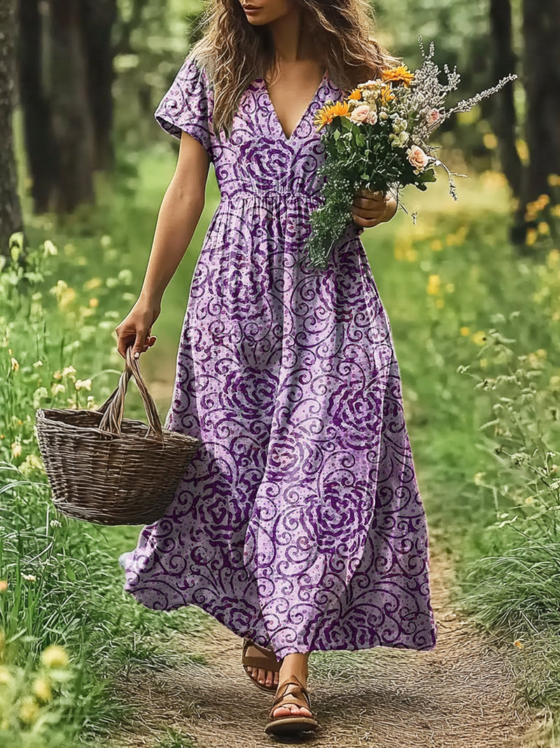 Robe au style vintage intemporel