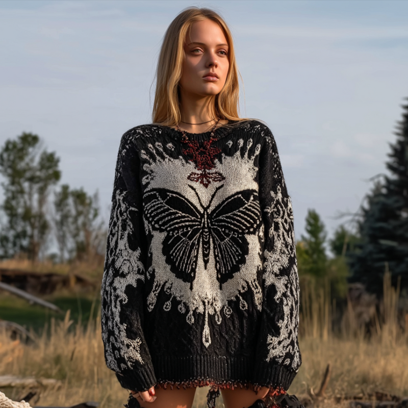 Pull au style vintage intemporel