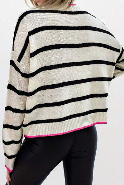 Pull au design réfléchi
