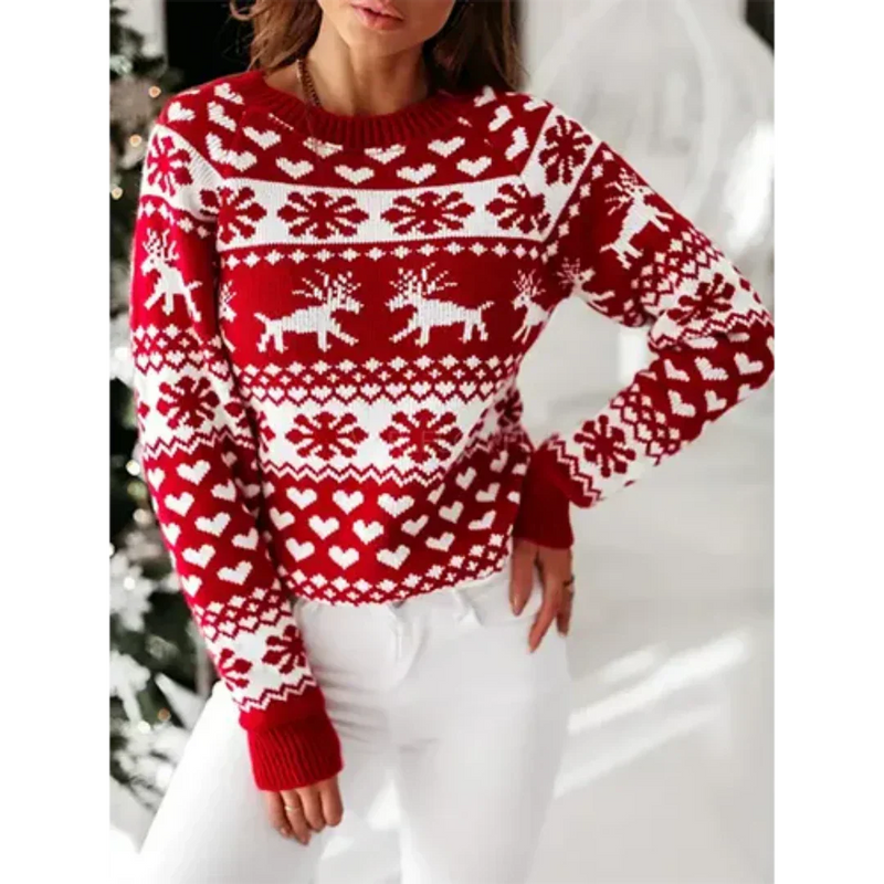 Pull au style vintage intemporel