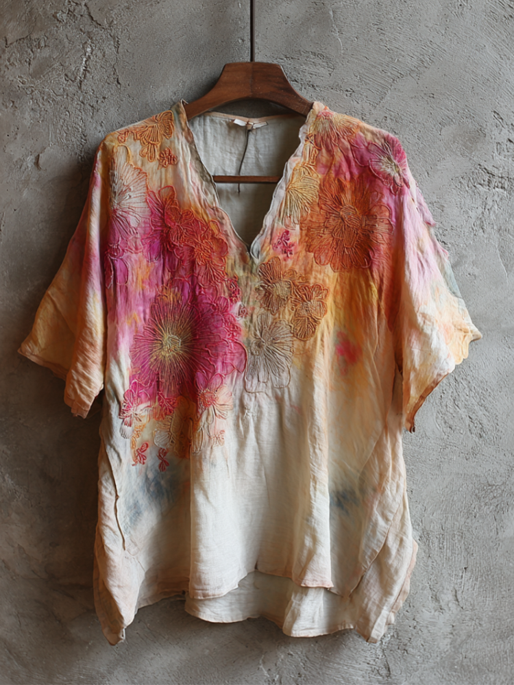 Chemise au style vintage intemporel