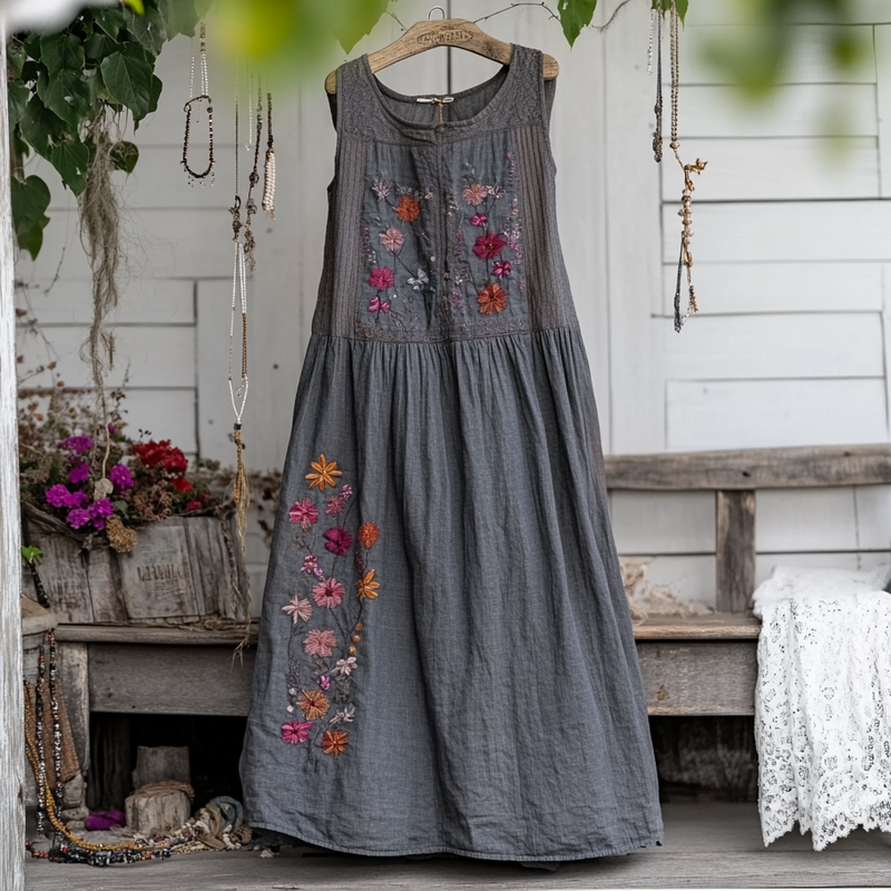 Robe au style vintage intemporel