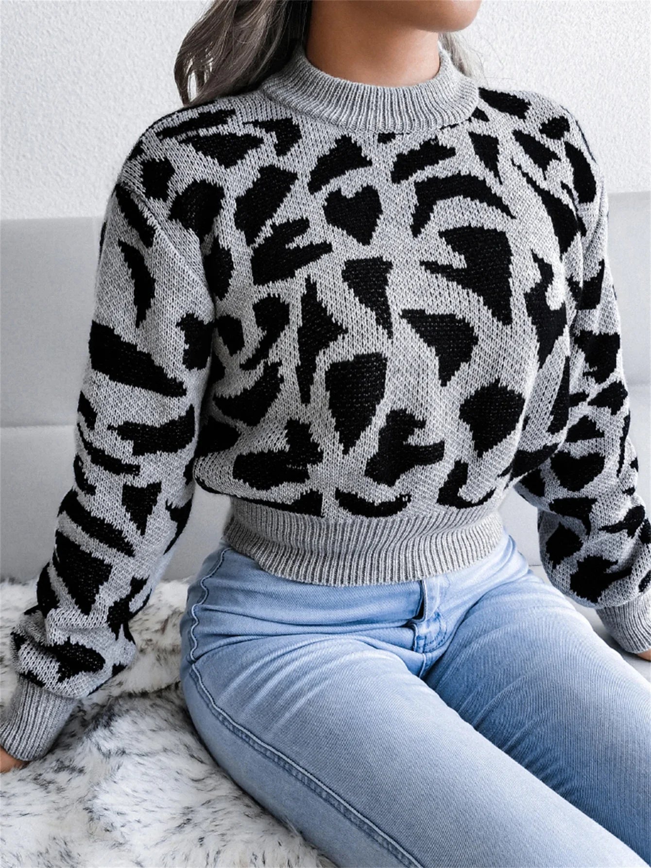 Pull vintage classique
