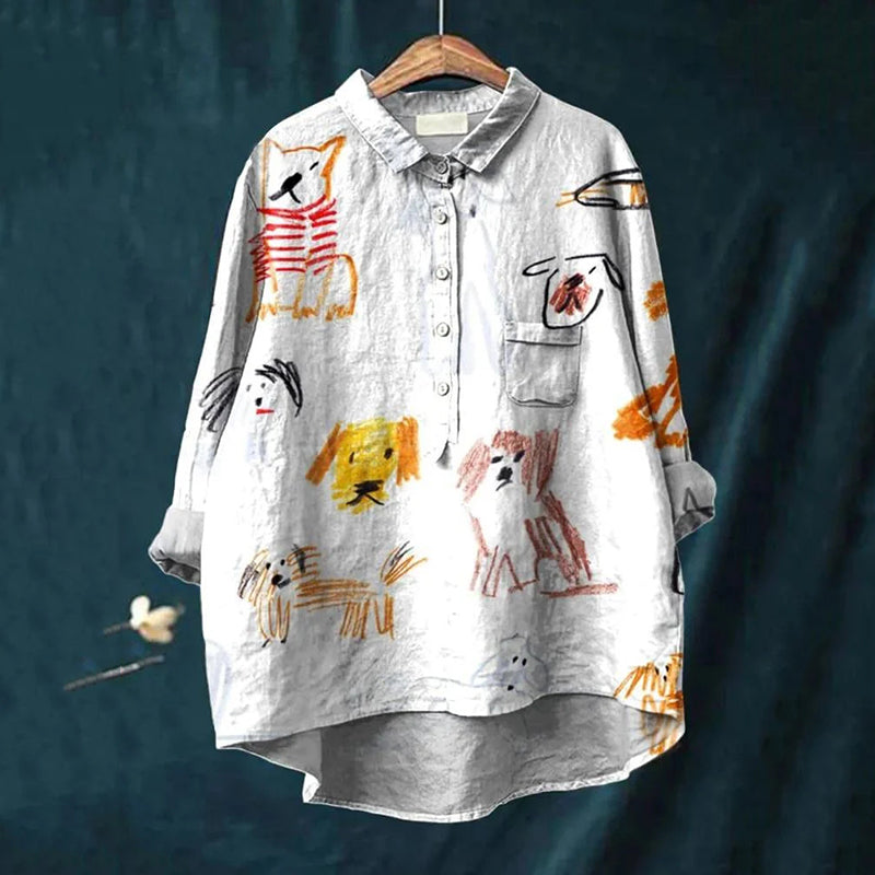 Chemise au design gracieux