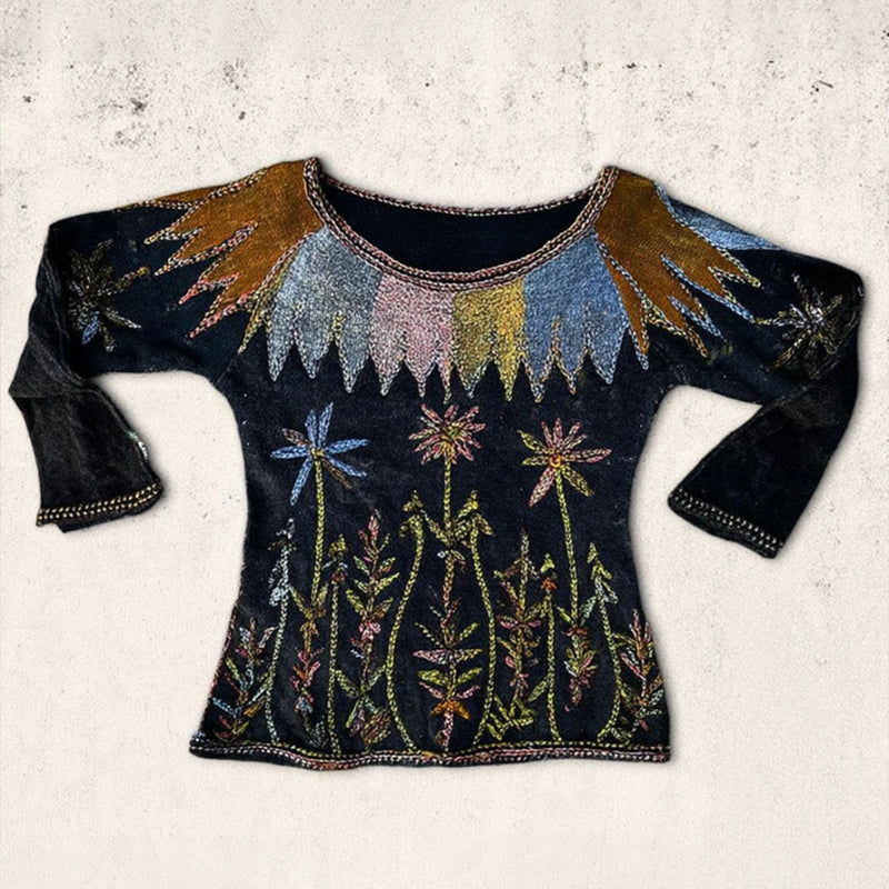 Pull au style vintage intemporel