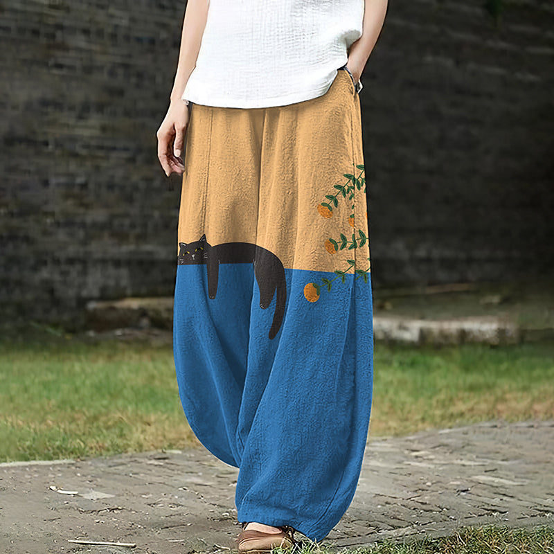 Pantalon au design réfléchi