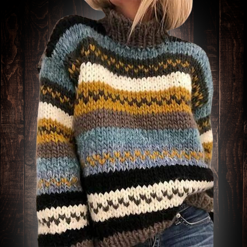 Pull au design réfléchi