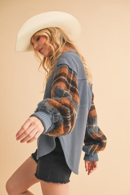 Pull vintage classique