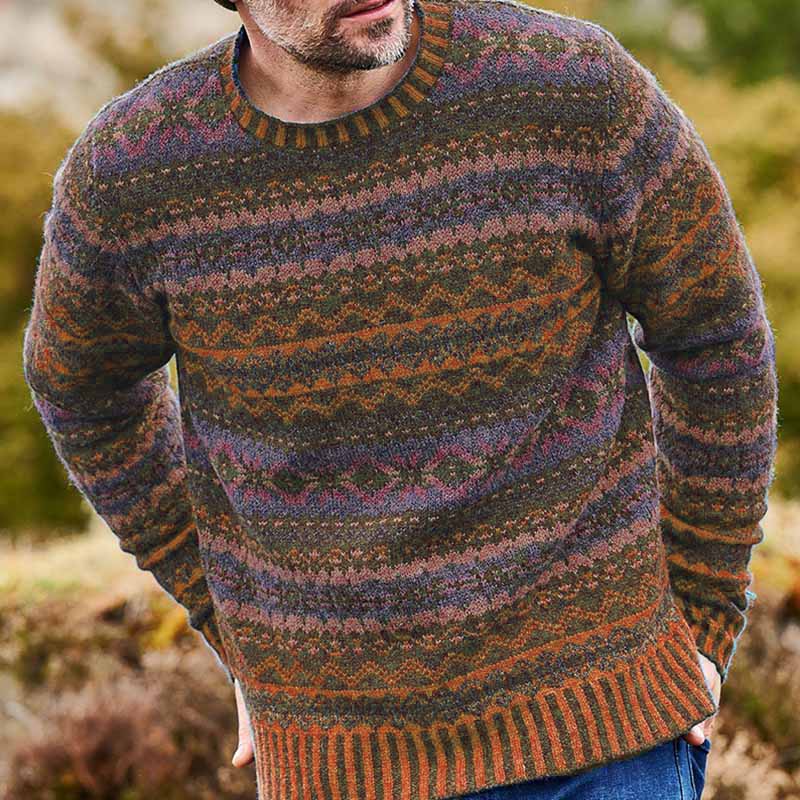Pull au design classique