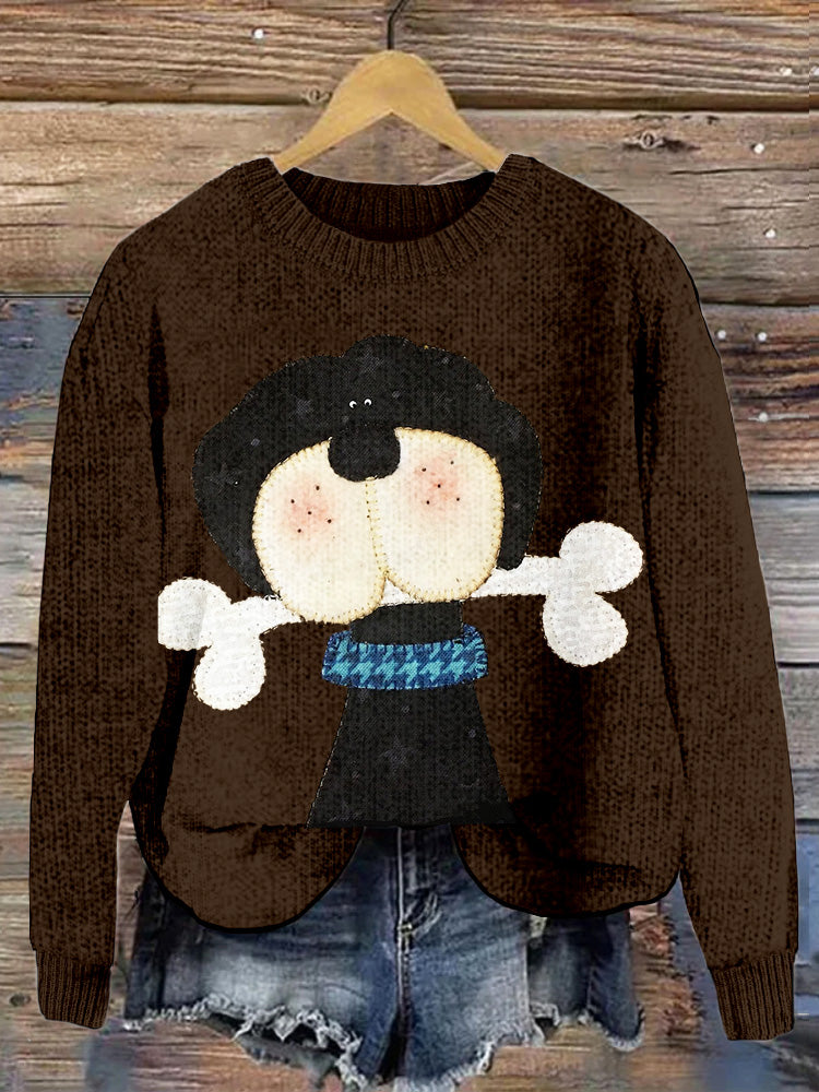 Pull au design réfléchi