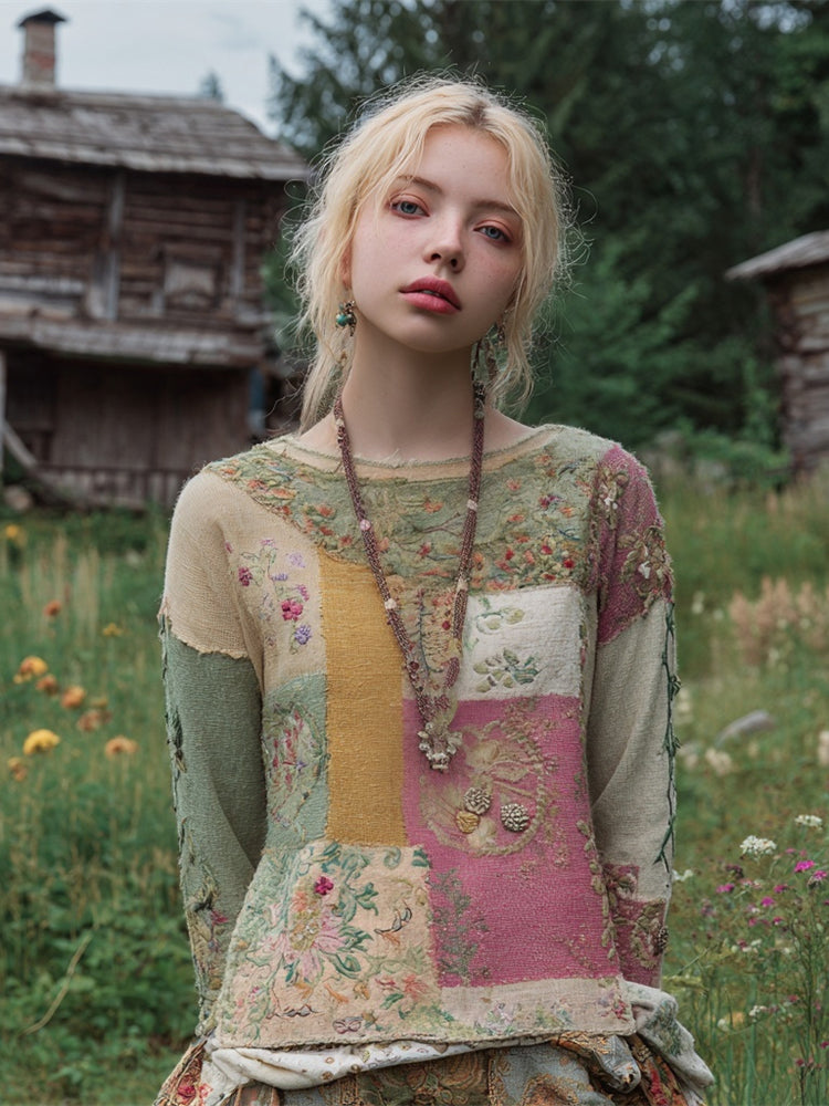 Pull vintage classique