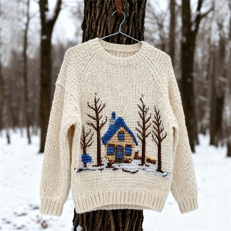 Pull au style vintage intemporel