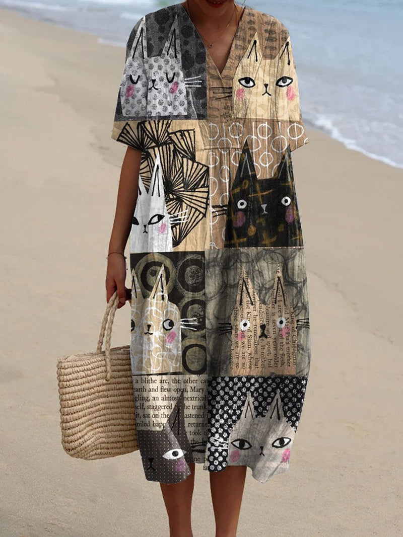 Robe au style vintage intemporel