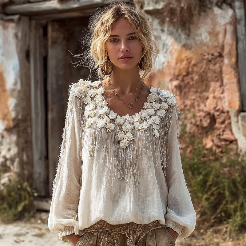 Chemise au design gracieux