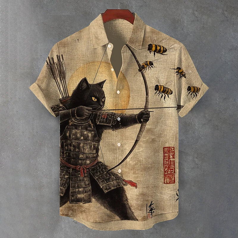 Chemise au design réfléchi