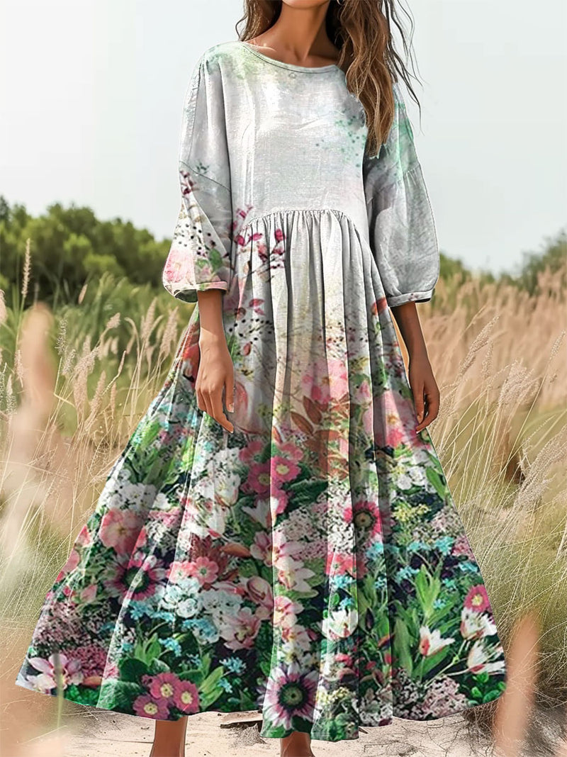 Robe au style vintage intemporel