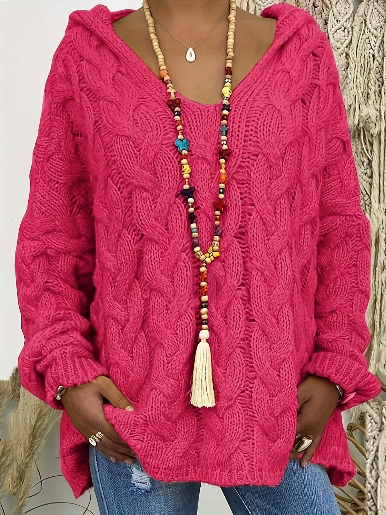 Pull au style vintage intemporel