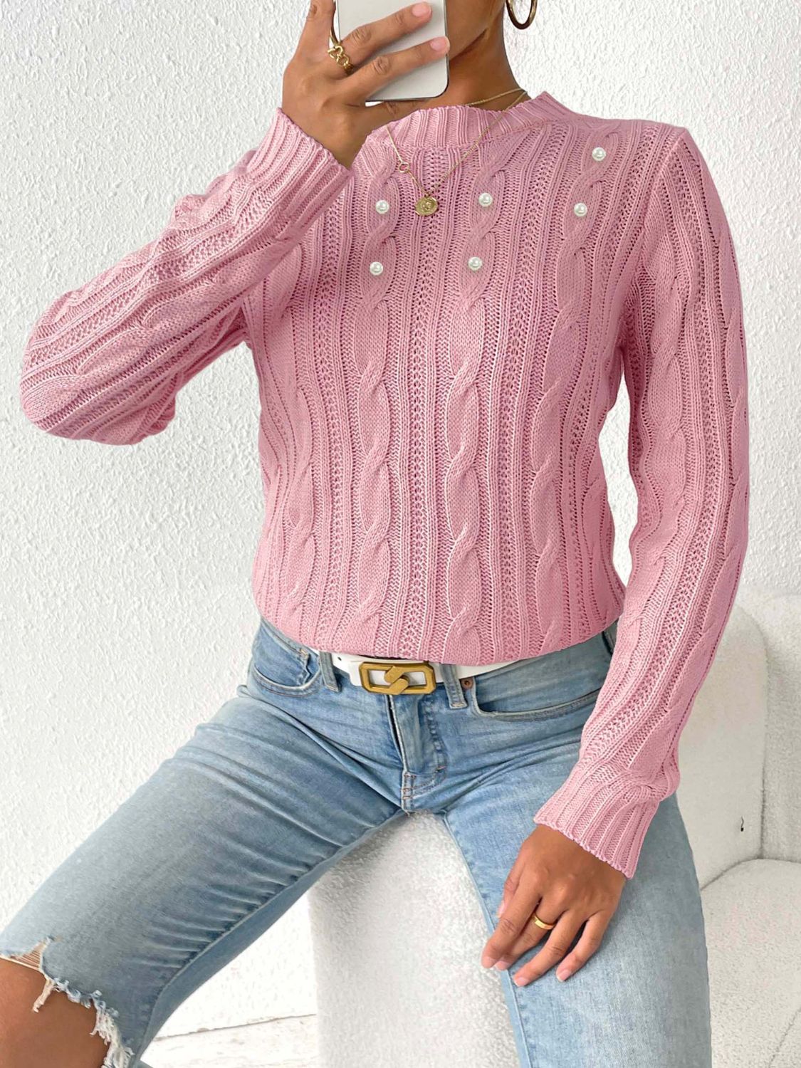 Pull au design classique
