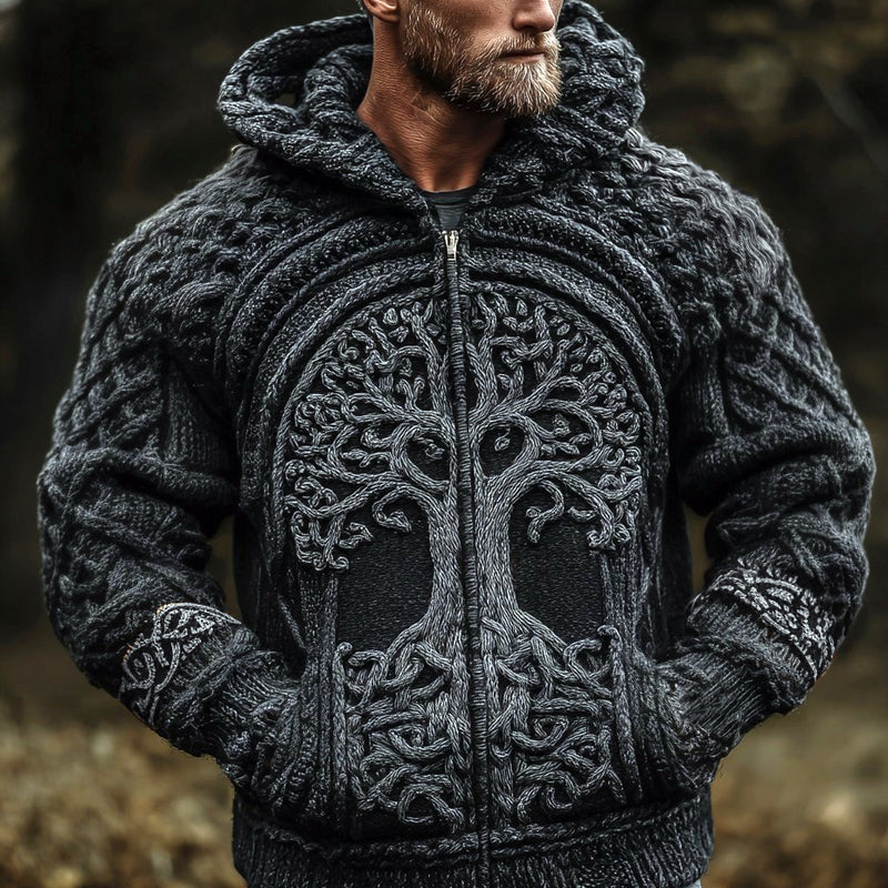 Cardigan au design réfléchi