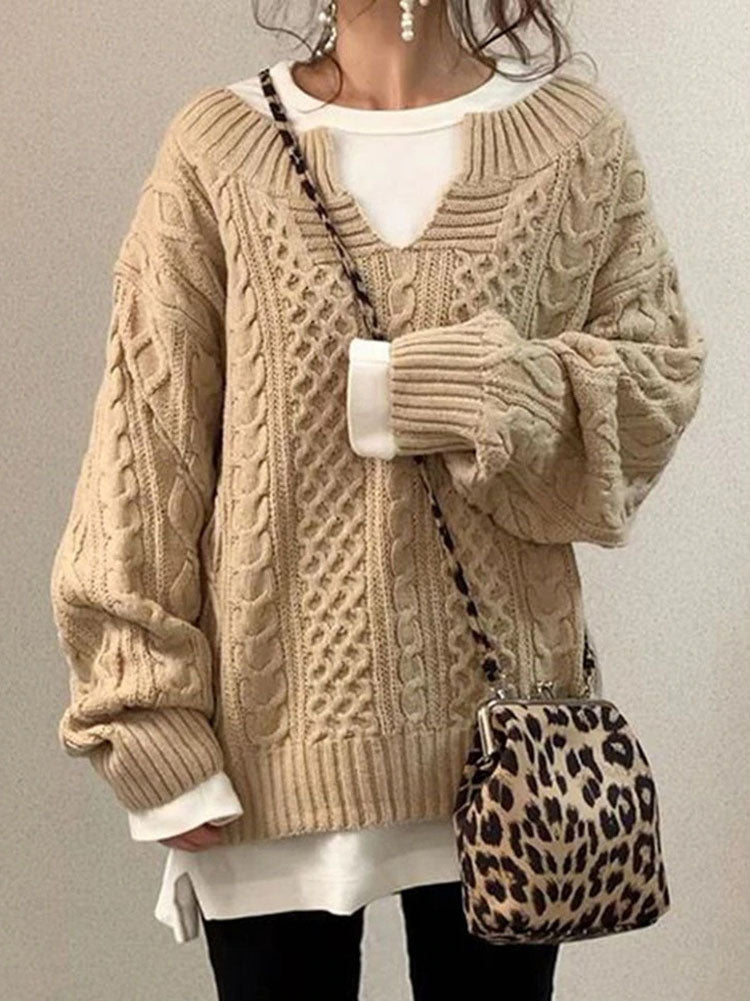 Pull vintage classique