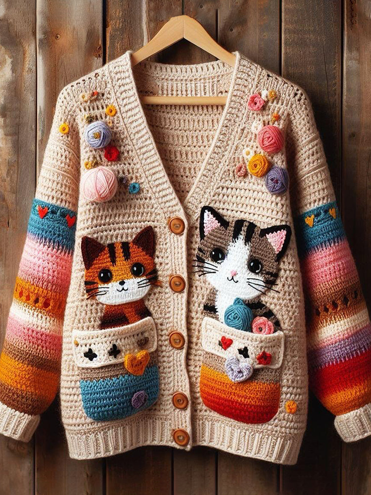 Cardigan au design élégant