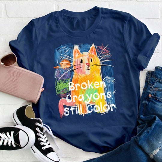 T-Shirt au design réfléchi