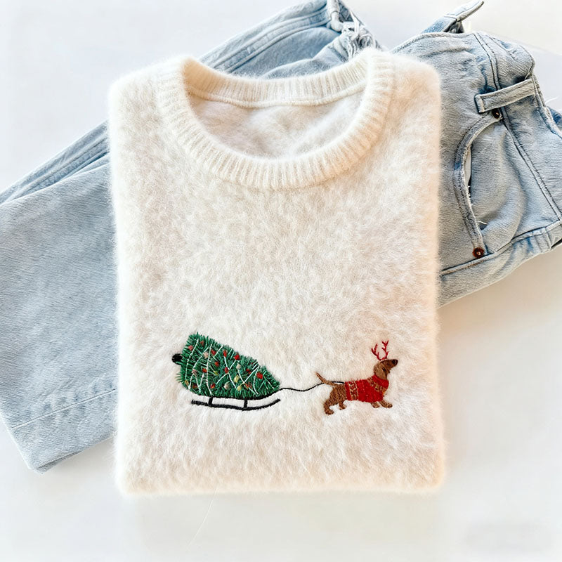 Pull au design réfléchi