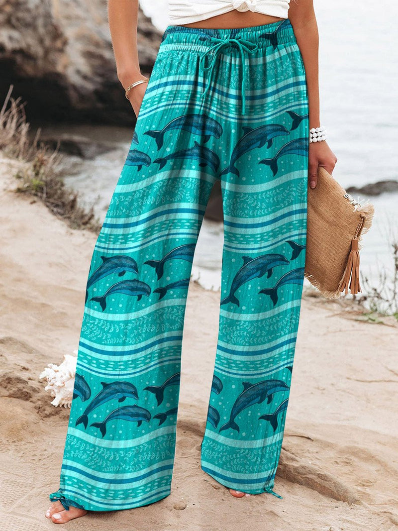 Pantalon au design réfléchi
