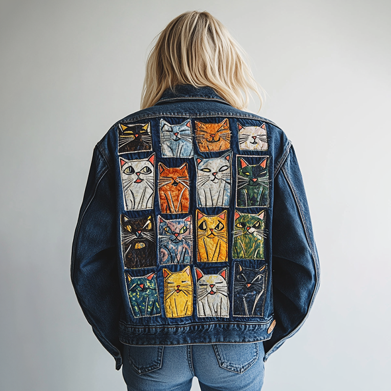 Veste au style vintage intemporel