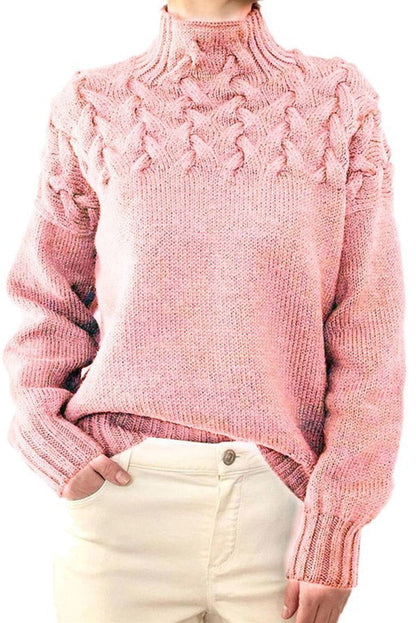 Pull au design réfléchi