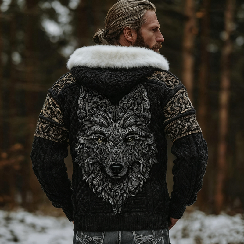 Pull au design réfléchi