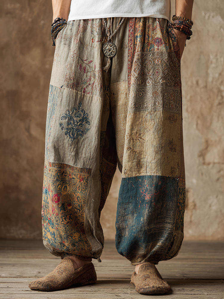 Pantalon au style vintage intemporel