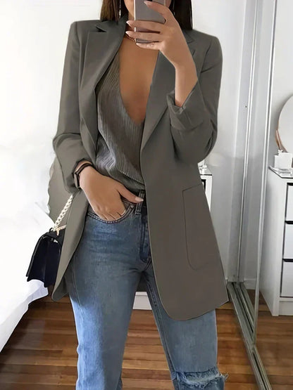 EP | Blazer lyre décontracté surdimensionné