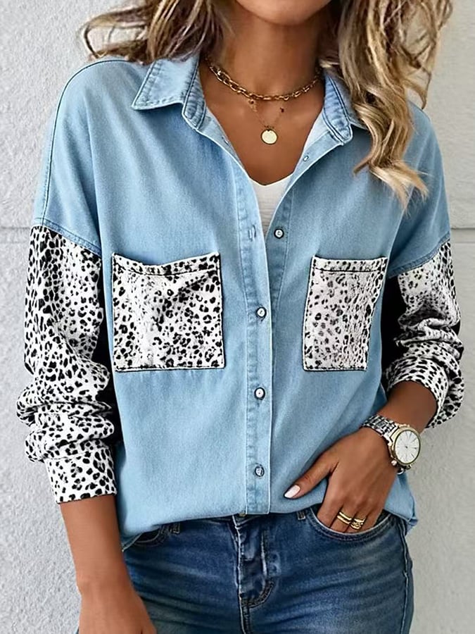 Chemise au design réfléchi