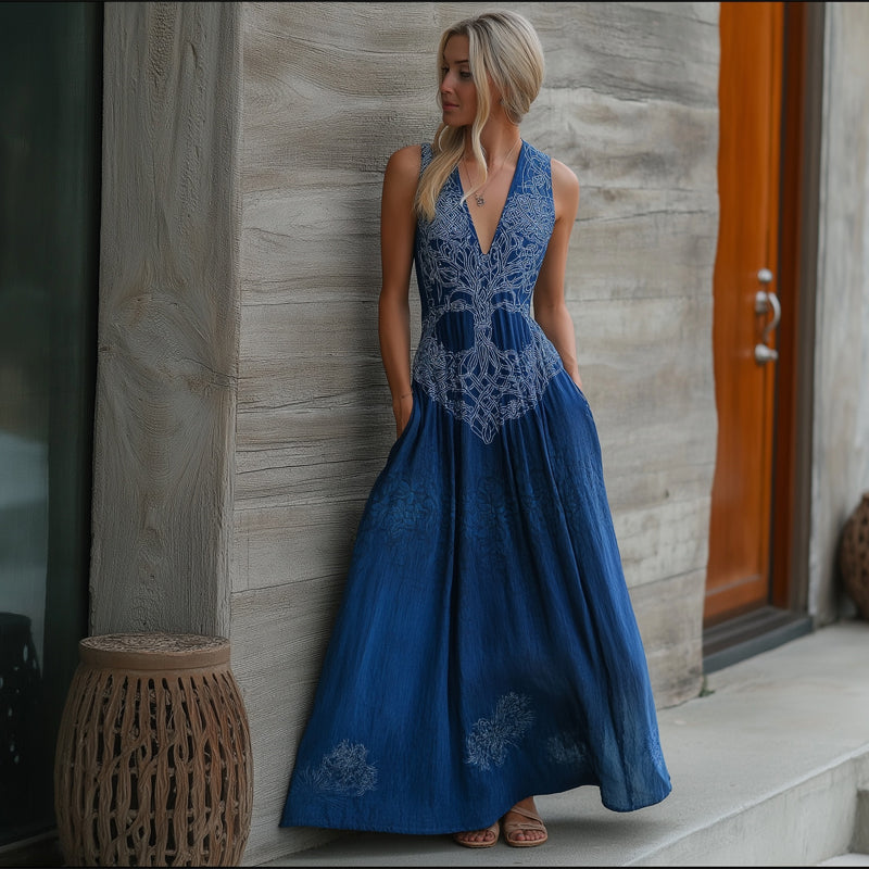 Robe au style vintage intemporel
