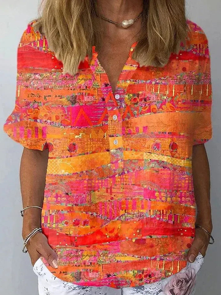 Chemise au design réfléchi