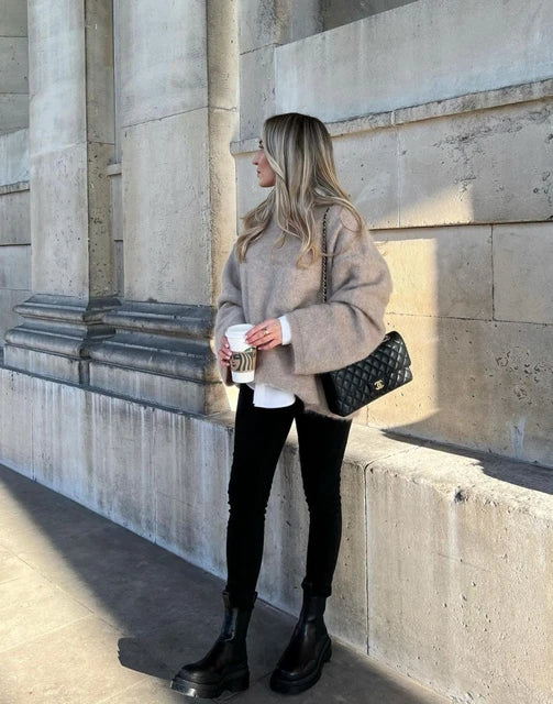 Pull au style vintage intemporel