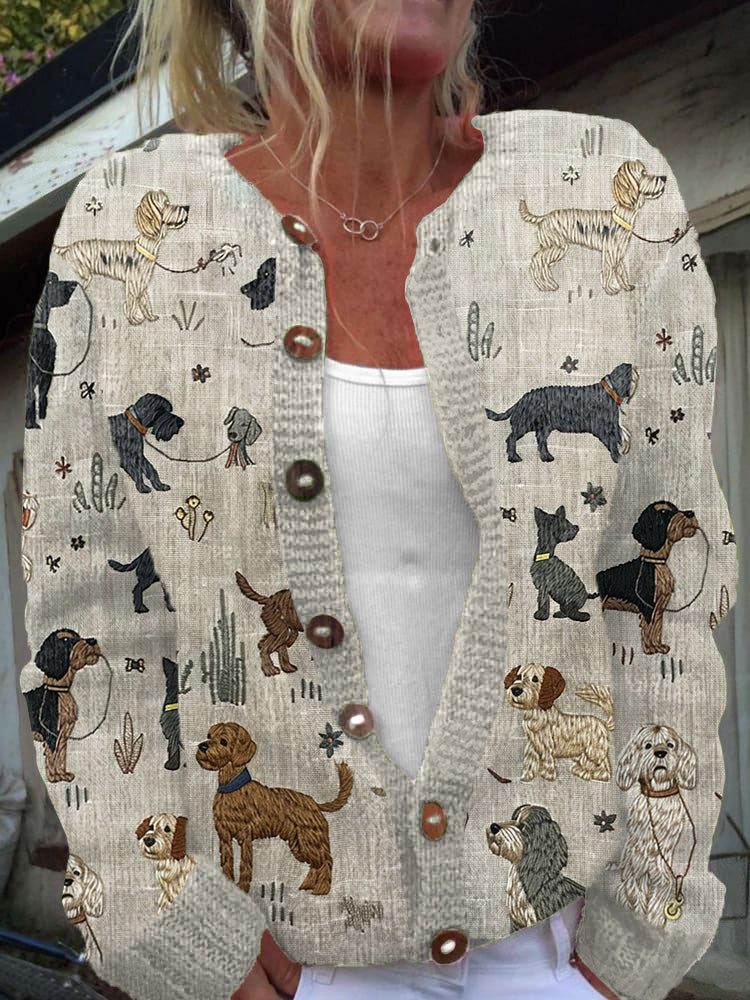 Cardigan au design réfléchi