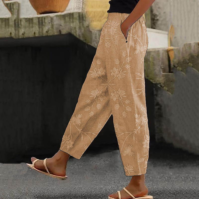 Pantalon au style vintage intemporel