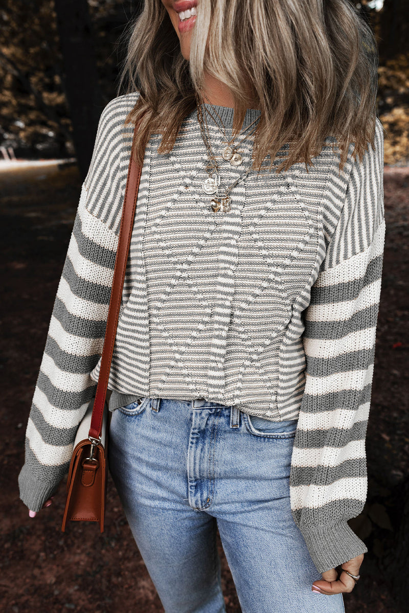 Pull au style vintage intemporel